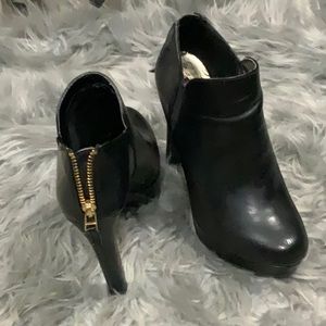 EUC Black Booties